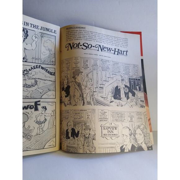 MAD #245 Comic Book March 1984 Staying Alive Movie Satire Newhart TV Show - Picture 4 of 5